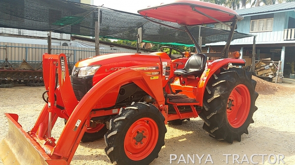 รถเข้าใหม่#ปัญญาแทรคเตอร์..จัดมาให้ครับ ด่วน 395,000 บาท.คูโบต้าL4708 ใบมีดคานบนSD181 ผานพรวน6&times;24เฮฟวี่พลัส สีเดิมๆ สภาพพร้อมใช้