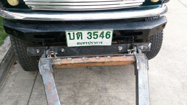 tow bar (สามเหลี่ยม ลากรถ ) หัวบอล2&quot; เหมาะสำหรับ ลากรถยกสูง แข็งแรง ลากได้จริง ยังไม่ได้ทำสีนะครับ ดูของพระราม2 ราคา3500บาท งดต่อนะครับ ถูกมากแล้ว 083 5996979 Id champ_rama2