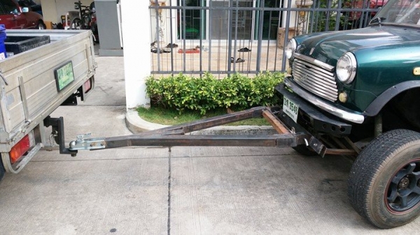 tow bar (สามเหลี่ยม ลากรถ ) หัวบอล2&quot; เหมาะสำหรับ ลากรถยกสูง แข็งแรง ลากได้จริง ยังไม่ได้ทำสีนะครับ ดูของพระราม2 ราคา3500บาท งดต่อนะครับ ถูกมากแล้ว 083 5996979 Id champ_rama2