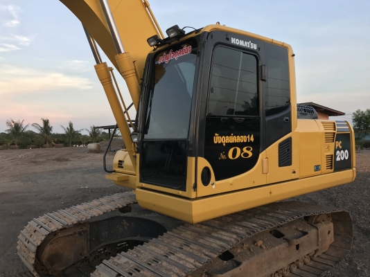 ขาย KOMATSU PC200-8MO รถสวยมาก 5100 ชั่วโมง ชมรถได้ทุกวัน ติดต่อโดยตรง 081-4283210