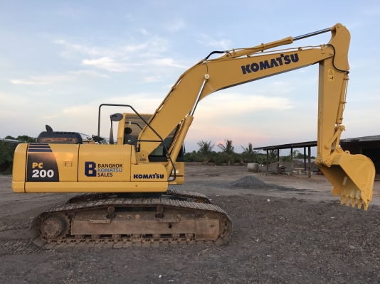 ขาย KOMATSU PC200-8MO รถสวยมาก 5100 ชั่วโมง ชมรถได้ทุกวัน ติดต่อโดยตรง 081-4283210