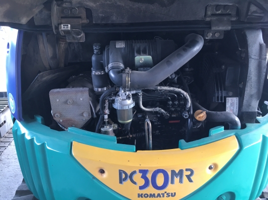 รถขุดเล็ก Komatsu PC30MR-1 แทรคยาง สภาพสวย สนใจติดต่อ 0874880101 Line ID: Kongniwatsiri