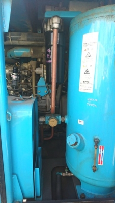 # PDS390SD เครื่องปั๊มลม Airman มีล้อ 390cfm. 7 บาร์ นำเข้าจากญี่ปุ่น by OEK