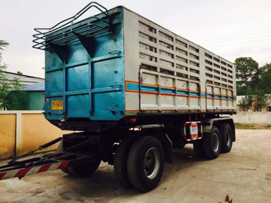 ISUZU 360 แรง ปี 57 ดัมพ์แม่ลูก ลูก 3 เพลา ไมล์แสนห้า