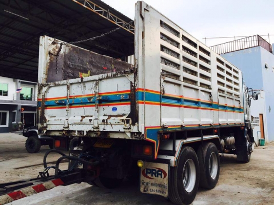 ISUZU 360 แรง ปี 57 ดัมพ์แม่ลูก ลูก 3 เพลา ไมล์แสนห้า