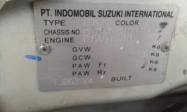 ( ขาย 98000 ) ปี 08  SUZUKI CARRY