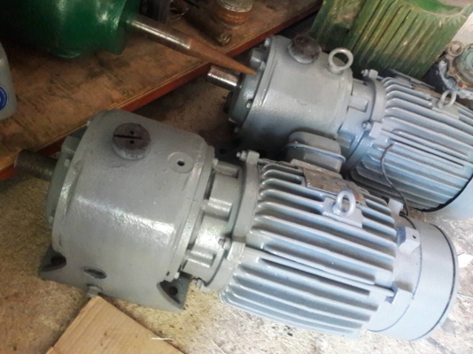 ขาย !! มอเตอร์เกียร์TECO.ขนาด3แรง3สาย(รอบ1:10)พร้อมใช้