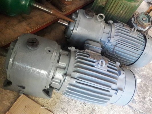 ขาย !! มอเตอร์เกียร์TECO.ขนาด3แรง3สาย(รอบ1:10)พร้อมใช้