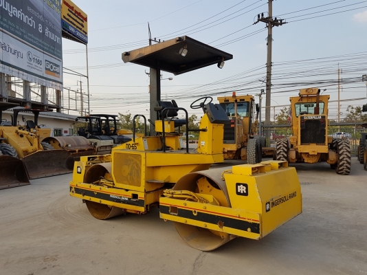 ขายรถบดอัดสั่นสะเทือน 6.5 ตัน Ingersoll Rand DD-65 รถเก่านอกสวย นำเข้าจากประเทศอเมริกาแท้ ไม่เคยใช้งานในไทย