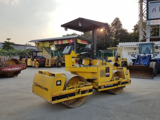 ขายรถบดอัดสั่นสะเทือน 6.5 ตัน Ingersoll Rand DD-65 รถเก่านอกสวย นำเข้าจากประเทศอเมริกาแท้ ไม่เคยใช้งานในไทย