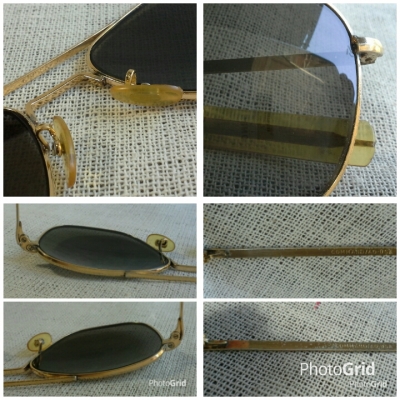 แว่นตาอเมริกันเสืออากาศ  ยุค &#039;60s  หายาก!  Vintage COMMAND/AO handmade in USA