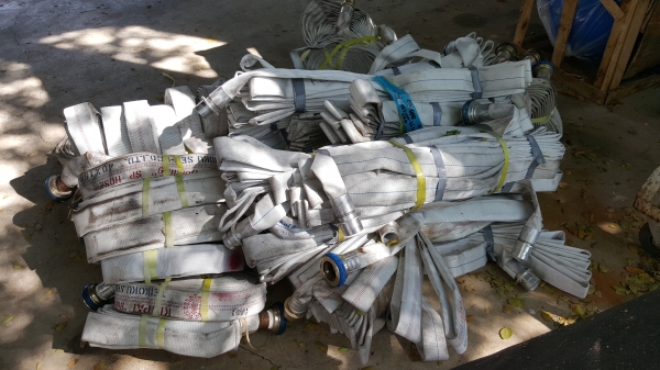 สายดับเพลิง ของใหม่ เก่าญี่ปุ่น ราคา 1300 บาท 1.5 นิ้ว ยาว 15 เมตร