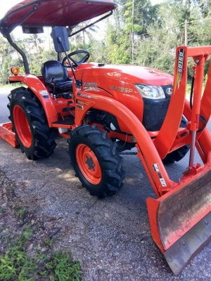 รถไถคูโบต้า L3608SP (4wd)เกรดเอ #สวยเหมือนได้รถใหม่เลย  ใช้งานเพียง 224ชม. #พร้อมใช้งานทุกระบบ เล่มพร้อม