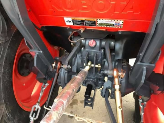 คูโบต้า L4708DT 4 WD. ทำงาน 695 ชั่วโมง ติดตั้งดันหน้าใหม่  ผานหลัง CMT เอกสารพร้อม