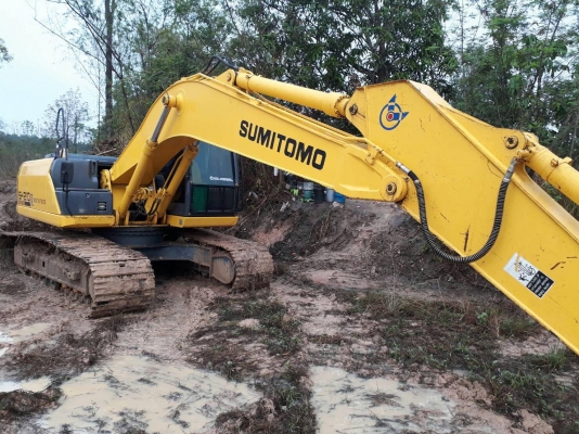 SUMITOMO  SH210-5  รถออกห้าง ประกอบญี่ปุ่น