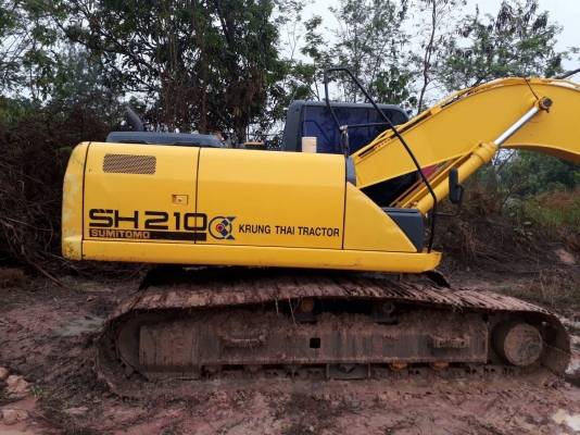 SUMITOMO SH210-5 รถออกห้าง ประกอบญี่ปุ่น SUMITOMO SH210-5 รถออกห้าง ประกอบญี่ปุ่น