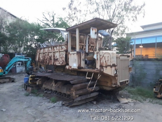 ขาย รถบรรทุก ดั๊มเปอร์ แทรคสามเหลี่ยม KOMATSU CD100 เก่านอก