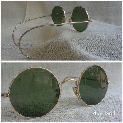 ที่สุดแห่งแว่นตาโกลด์ฟิลด์  'ผู้ให้กำเนิดอัลก้าผู้ยิ่งใหญ่'  Antique MAX WISEMAN handmade in England