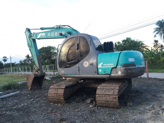 รถบ้านฝากขาย Kobelco SK120-3 mark v super แทรคใหญ่ แอร์เย็น ไฟฟ้าครบ ระบบดี