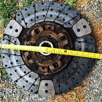 ขายแผ่นคลัช 17 นิ้ว ใช้ได้เลย