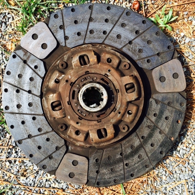 ขายแผ่นคลัช 17 นิ้ว ใช้ได้เลย