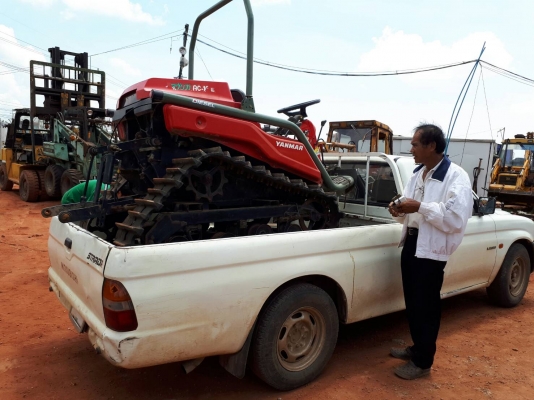 tractor-backhoe ได้จัดส่ง รถแทรคเตอร์ ไถนา นั่งขับ แทรคตะขาบ ไปวังสะพุง จังหวัดเลยค๊าบ ขอบคุณครับ