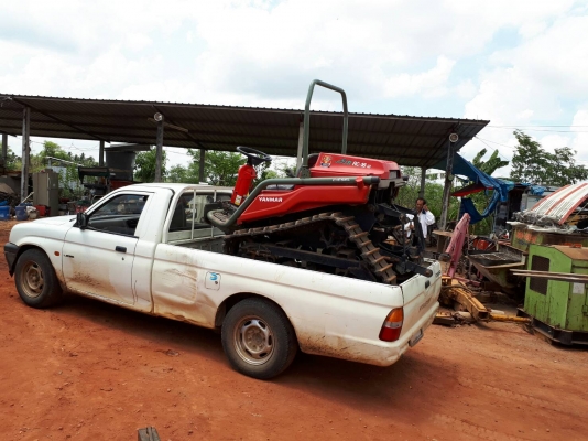 tractor-backhoe ได้จัดส่ง รถแทรคเตอร์ ไถนา นั่งขับ แทรคตะขาบ ไปวังสะพุง จังหวัดเลยค๊าบ ขอบคุณครับ