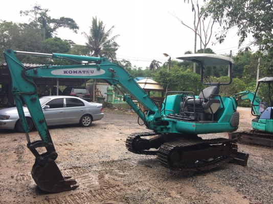 ขายรถขุดเล็ก komatsu pc30-7 สภาพเดิมๆพร้อมใช้