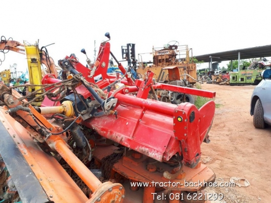 ขาย โรตารี่ เครื่องพรวนดิน ตีดิน สำหรับติดรถไถนา ยาว 1.5 เมตร เก่าญี่ปุ่น