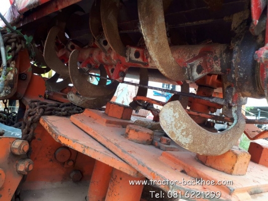 ขาย โรตารี่ เครื่องพรวนดิน ตีดิน สำหรับติดรถไถนา ยาว 1.5 เมตร เก่าญี่ปุ่น