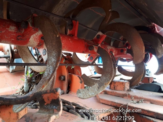 ขาย โรตารี่ เครื่องพรวนดิน ตีดิน สำหรับติดรถไถนา ยาว 1.5 เมตร เก่าญี่ปุ่น