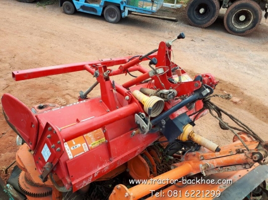 ขาย โรตารี่ เครื่องพรวนดิน ตีดิน สำหรับติดรถไถนา ยาว 1.5 เมตร เก่าญี่ปุ่น