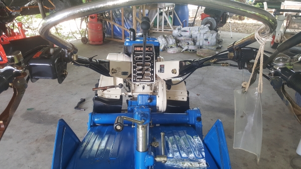 รถพรวนดินดีเชล สวยๆๆ  โรตารีกว้า 65 ช.ม. พร้อมใช้งาน