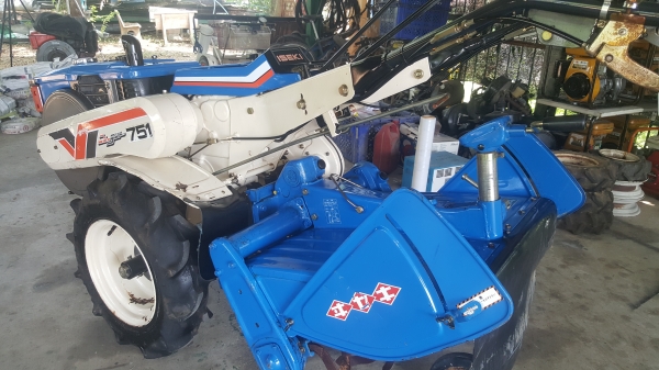 รถพรวนดินดีเชล สวยๆๆ  โรตารีกว้า 65 ช.ม. พร้อมใช้งาน