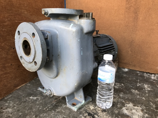 ขายปั้มน้ำ Ebara ใบพัดทองหลือง รุ่นระบบล่อน้ำในตัว มอเตอร์ Toshiba 3HP. Made in Japan 380V สภาพสวยเดิมๆ วิ่งนิ่ม พร้อมใช้งาน