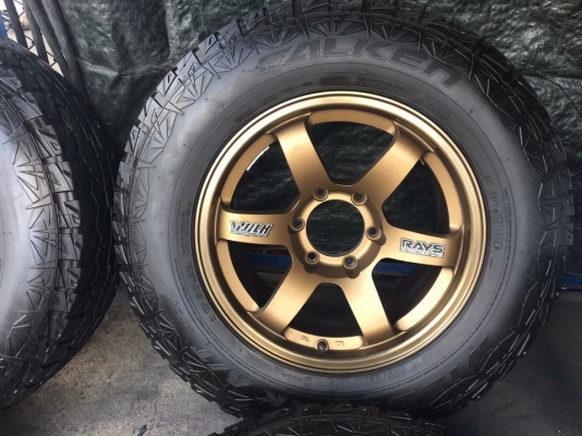 ขายล้อแม็ก TE37 SUV พร้อมยาง Falken Wildpeak AT01 265-65-17 ปี15 ขายล้อแม็ก TE37 SUV พร้อมยาง Falken Wildpeak AT01 265-65-17 ปี15