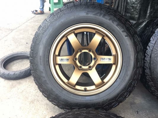 ขายล้อแม็ก TE37 SUV พร้อมยาง Falken Wildpeak AT01 265-65-17 ปี15 ขายล้อแม็ก TE37 SUV พร้อมยาง Falken Wildpeak AT01 265-65-17 ปี15