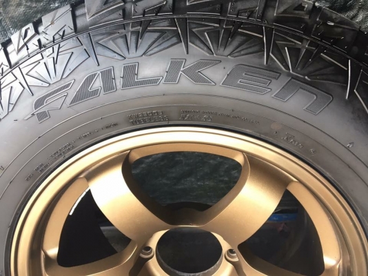 ขายล้อแม็ก TE37 SUV พร้อมยาง Falken Wildpeak AT01 265-65-17 ปี15 ขายล้อแม็ก TE37 SUV พร้อมยาง Falken Wildpeak AT01 265-65-17 ปี15