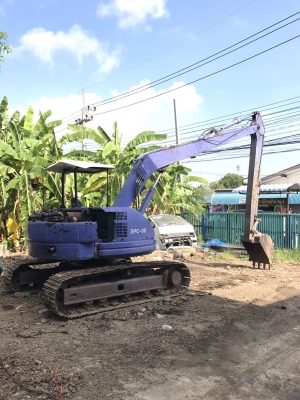 ขายรถแบคโฮ KOMATSU PC75UU ชุดบูมอาร์มยาวพิเศษ ราคา 420000 ขายรถแบคโฮ KOMATSU PC75UU ชุดบูมอาร์มยาวพิเศษ ราคา 420000