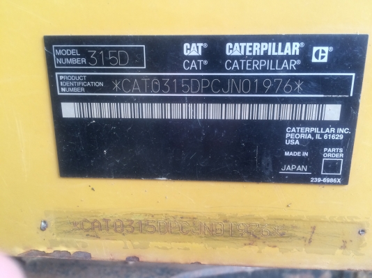 Cat315dสวยๆ4พันช.มเล่มทะเบียนโซ่เอวสวยจัด