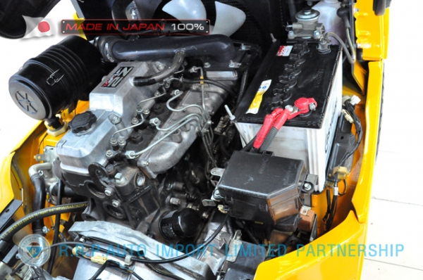 ขายรถโฟล์คลิฟท์มือสอง TOYOTA รุ่น 7FDJ35-23354 นำเข้าจากประเทศญี่ปุ่น 100\% ไม่เคยใช้งานในไทย