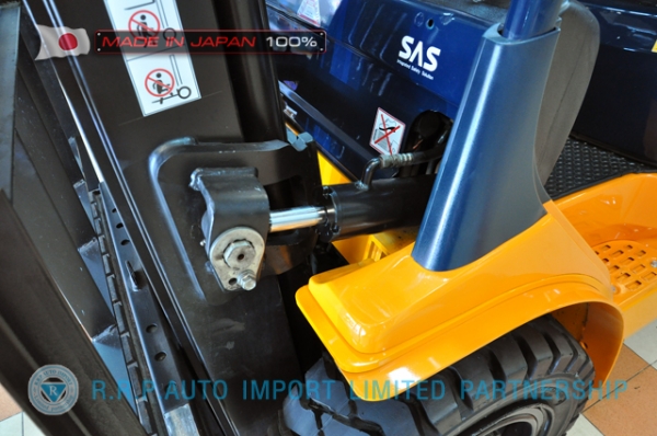 ขายรถโฟล์คลิฟท์มือสอง TOYOTA รุ่น 7FDJ35-23354 นำเข้าจากประเทศญี่ปุ่น 100\% ไม่เคยใช้งานในไทย