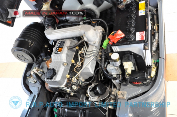 ขายรถโฟล์คลิฟท์มือสอง TOYOTA รุ่น 6FD15-33139 นำเข้าจากประเทศญี่ปุ่น 100\% ไม่เคยใช้งานในไทย