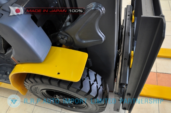 ขายรถโฟล์คลิฟท์มือสอง KOMATSU รุ่น FD25T-16-702220 นำเข้าไม่เคยใช้งานในไทย