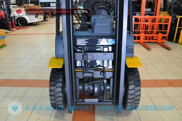 ขายรถโฟล์คลิฟท์มือสอง KOMATSU รุ่น FD25T-16-702220 นำเข้าไม่เคยใช้งานในไทย