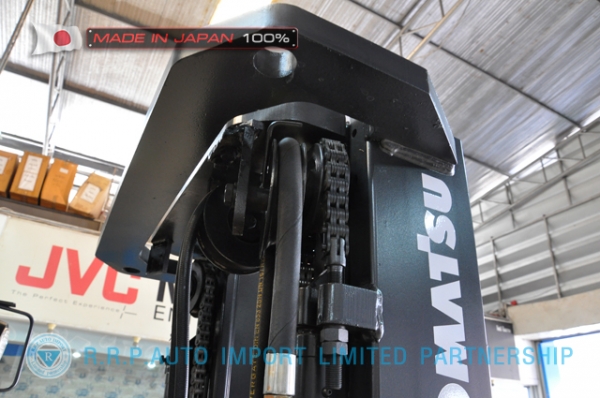 ขายรถโฟล์คลิฟท์มือสอง KOMATSU รุ่น FD25T-16-702220 นำเข้าไม่เคยใช้งานในไทย