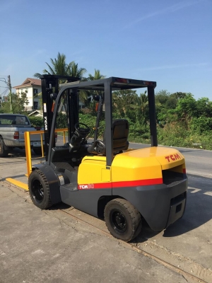 TCM FD30T3  รถปี 2005  รถเก่าญี่ปุ่น ดีเซล เสา 3.5 เมตร แผงงาสไลด์