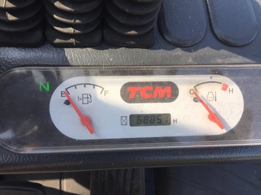 TCM FD30T3  รถปี 2005  รถเก่าญี่ปุ่น ดีเซล เสา 3.5 เมตร แผงงาสไลด์