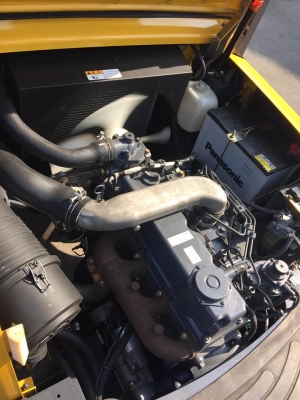 TCM FD30T3  รถปี 2005  รถเก่าญี่ปุ่น ดีเซล เสา 3.5 เมตร แผงงาสไลด์