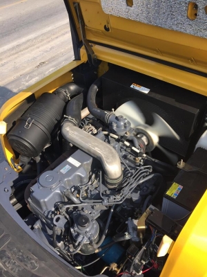 TCM FD30T3  รถปี 2005  รถเก่าญี่ปุ่น ดีเซล เสา 3.5 เมตร แผงงาสไลด์